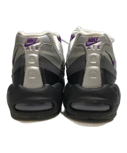 NIKE（ナイキ）NIKE (ナイキ) W AIR MAX 95 BLACK ブラック×パープル サイズ:27cmの古着・服飾アイテム