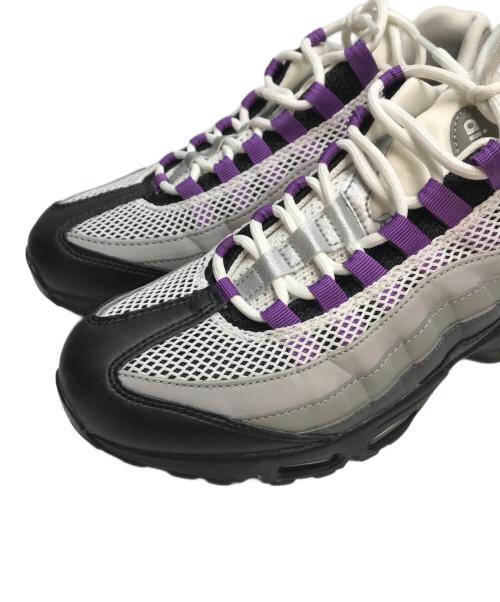 NIKE（ナイキ）NIKE (ナイキ) W AIR MAX 95 BLACK ブラック×パープル サイズ:27cmの古着・服飾アイテム