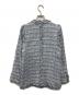 ORGUE (オルグ) Tweed fringe 2way jacket ブルー サイズ:SIZE Ｓ：12000円