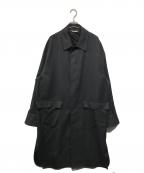 VALENTINOヴァレンティノ）の古着「ヘリンボーンバルマカーンコート」｜グレー