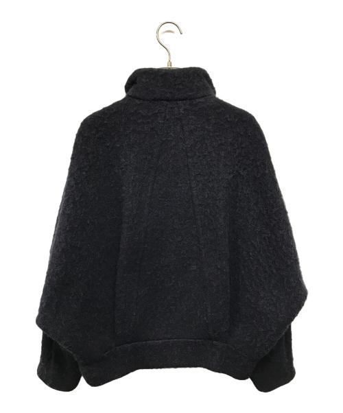 Chloe（クロエ）Chloe (クロエ) アルパカ混ウールショートジャケット ネイビー サイズ:SIZE 34の古着・服飾アイテム