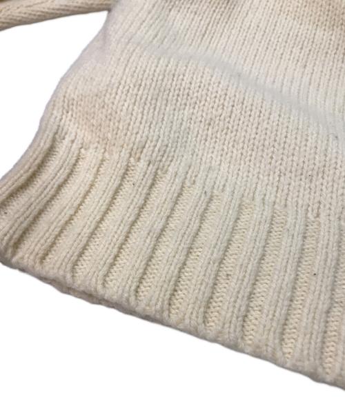 POLO RALPH LAUREN（ポロ・ラルフローレン）POLO RALPH LAUREN (ポロ・ラルフローレン) 90’s星条旗ウールニット ベージュ サイズ:Ｍの古着・服飾アイテム