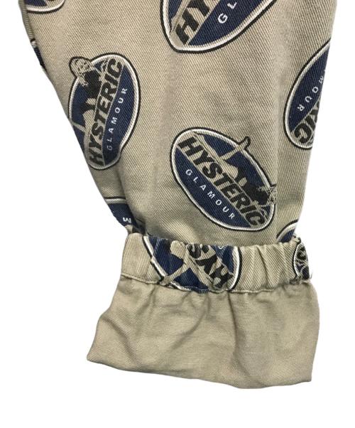 Hysteric Glamour（ヒステリックグラマー）Hysteric Glamour (ヒステリックグラマー) OVALWOMAN柄ジャケット ベージュ サイズ:Mの古着・服飾アイテム