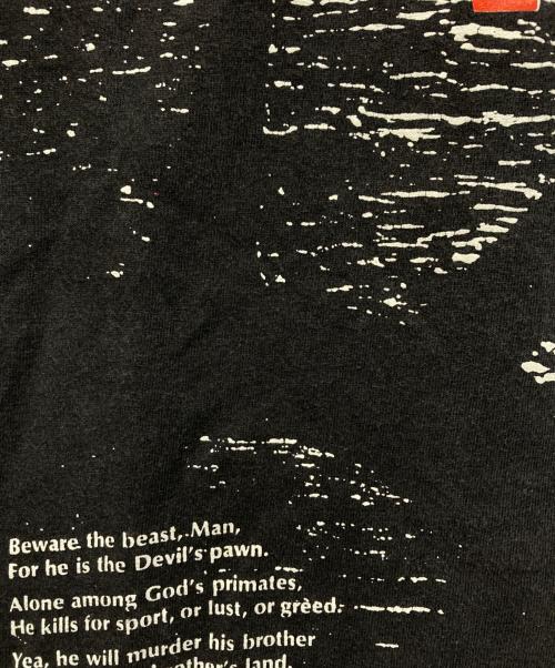 mosquito head（モスキートヘッド）mosquito head (モスキートヘッド) PLANET OF THE APES T-shirt（プラネット・オブ・ザ・エイプス・ティーシャツ） ブラック サイズ:Sの古着・服飾アイテム