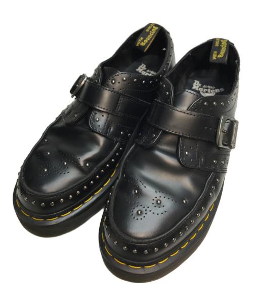 Dr.Martens（ドクターマーチン）Dr.Martens (ドクターマーチン) モンクストラップシューズ ブラック サイズ:UK9の古着・服飾アイテム