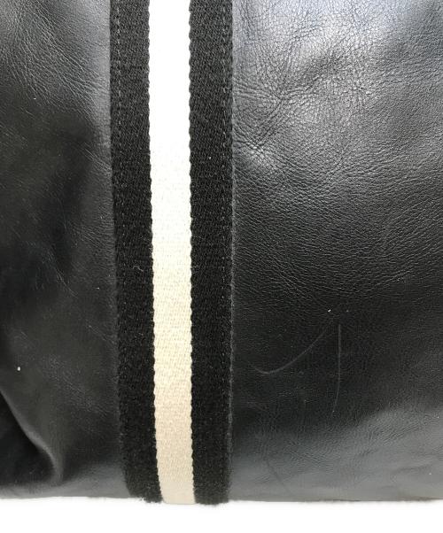 BALLY（バリー）BALLY (バリー) レザーボストンバッグ ブラックの古着・服飾アイテム