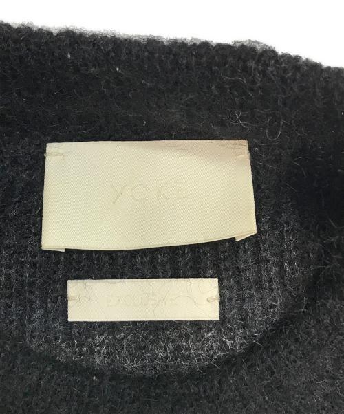 YOKE（ヨーク）YOKE (ヨーク) ROTHKO BORDER CREW NECK グレー サイズ:SIZE 3の古着・服飾アイテム