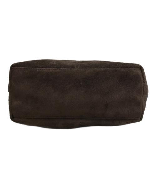 LAUREN RALPH LAUREN（ローレンラルフローレン）LAUREN RALPH LAUREN (ローレンラルフローレン) スウェードワンショルダーバッグ ブラウンの古着・服飾アイテム