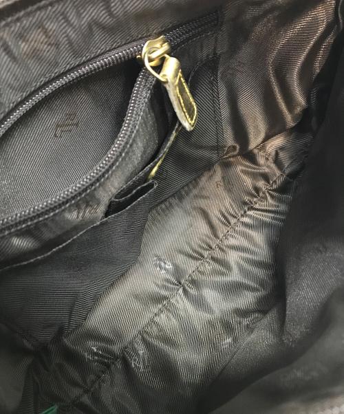 LAUREN RALPH LAUREN（ローレンラルフローレン）LAUREN RALPH LAUREN (ローレンラルフローレン) スウェードワンショルダーバッグ ブラウンの古着・服飾アイテム