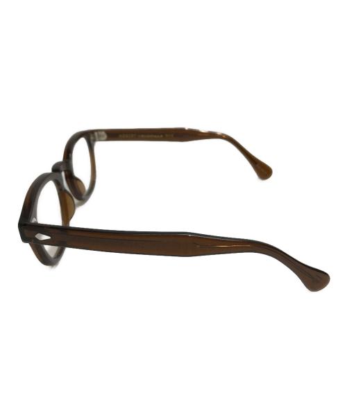 MOSCOT（モスコット）MOSCOT (モスコット) 伊達眼鏡 ブラウン サイズ:44☐24-140の古着・服飾アイテム