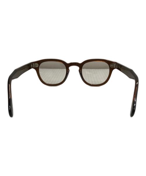 MOSCOT（モスコット）MOSCOT (モスコット) 伊達眼鏡 ブラウン サイズ:44☐24-140の古着・服飾アイテム