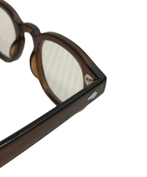 MOSCOT（モスコット）MOSCOT (モスコット) 伊達眼鏡 ブラウン サイズ:44☐24-140の古着・服飾アイテム