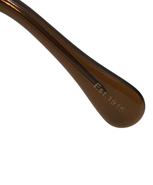 MOSCOT（モスコット）MOSCOT (モスコット) 伊達眼鏡 ブラウン サイズ:44☐24-140の古着・服飾アイテム