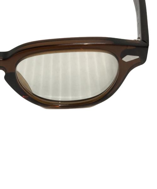 MOSCOT（モスコット）MOSCOT (モスコット) 伊達眼鏡 ブラウン サイズ:44☐24-140の古着・服飾アイテム