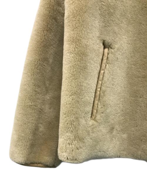 Kate Spade（ケイトスペード）Kate Spade (ケイトスペード) Bonded Shearling Jacket ベージュ サイズ:Mの古着・服飾アイテム