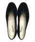 中古・古着 Repetto (レペット) Lilouh バレエパンプス ベルベット ベロア ブラック サイズ:SIZE 38：12000円