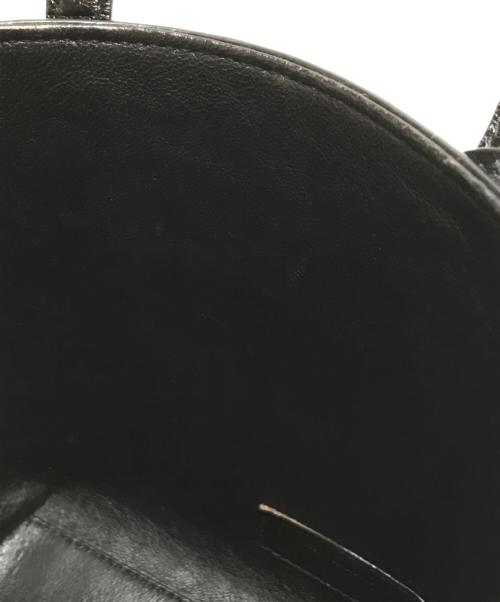 Saint Laurent Paris（サンローランパリ）Saint Laurent Paris (サンローランパリ) クロコミニトイショッピングバッグ ブラックの古着・服飾アイテム