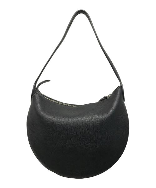 HIROFU（ヒロフ）HIROFU (ヒロフ) 【ヴァローレ】レザーショルダーバッグ ブラック 未使用品の古着・服飾アイテム