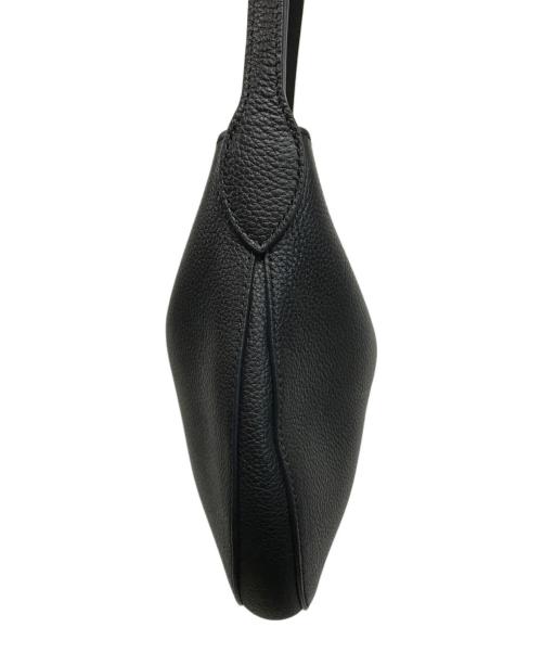 HIROFU（ヒロフ）HIROFU (ヒロフ) 【ヴァローレ】レザーショルダーバッグ ブラック 未使用品の古着・服飾アイテム
