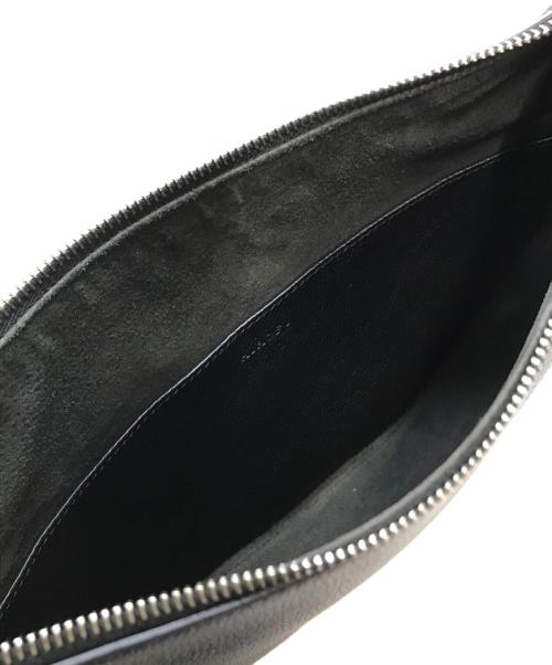 HIROFU（ヒロフ）HIROFU (ヒロフ) 【ヴァローレ】レザーショルダーバッグ ブラック 未使用品の古着・服飾アイテム