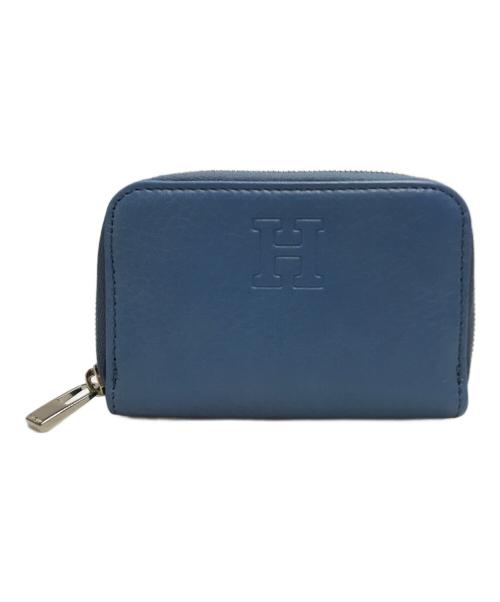 HIROFU（ヒロフ）HIROFU (ヒロフ) センプレレザーコインンケース ブルーの古着・服飾アイテム