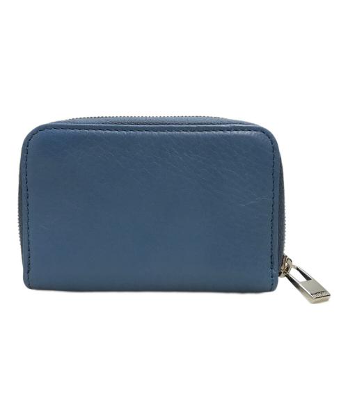 HIROFU（ヒロフ）HIROFU (ヒロフ) センプレレザーコインンケース ブルーの古着・服飾アイテム