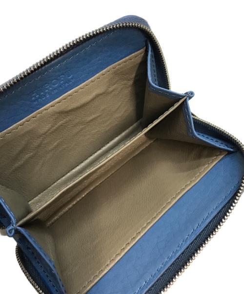 HIROFU（ヒロフ）HIROFU (ヒロフ) センプレレザーコインンケース ブルーの古着・服飾アイテム