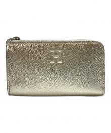 HIROFU（ヒロフ）の古着「レザー コンパクト カードケース コインケース」｜シルバー