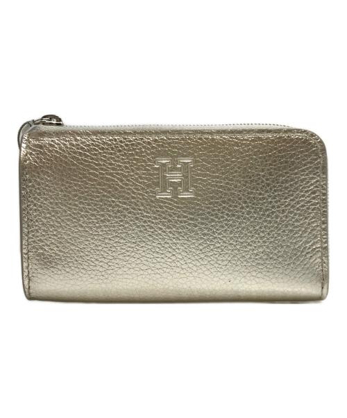 HIROFU（ヒロフ）HIROFU (ヒロフ) レザー コンパクト カードケース コインケース シルバー 未使用品の古着・服飾アイテム