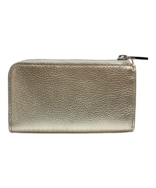 HIROFU（ヒロフ）HIROFU (ヒロフ) レザー コンパクト カードケース コインケース シルバー 未使用品の古着・服飾アイテム