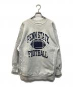 Champion REVERSE WEAVEチャンピオン リバース ウィーブ）の古着「リバースウェーブスウェット　3段プリント　PENN STATE」｜グレー