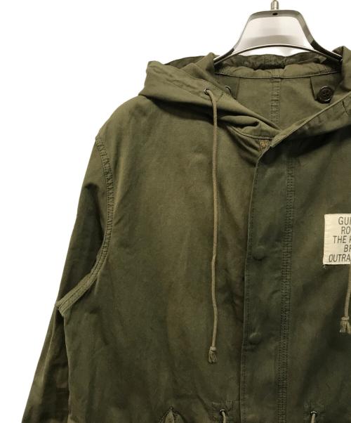 WACKO MARIA（ワコマリア）WACKO MARIA (ワコマリア) パッチ付モッズコート オリーブ サイズ:Mの古着・服飾アイテム