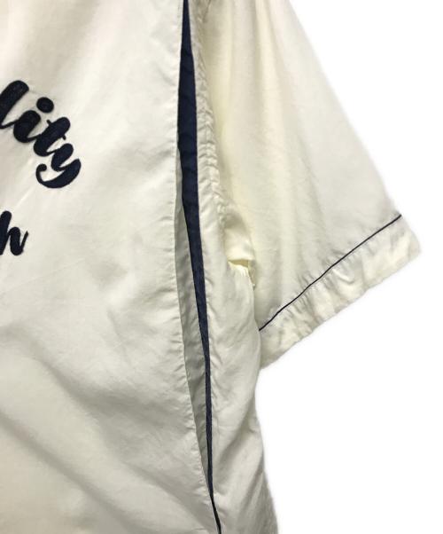Schott（ショット）Schott (ショット) BOWLING SHIRT FINEST QUALITY BUILT TOUGH(ファイネスト・クオリティ・ビルド・タフ) アイボリー サイズ:Mの古着・服飾アイテム
