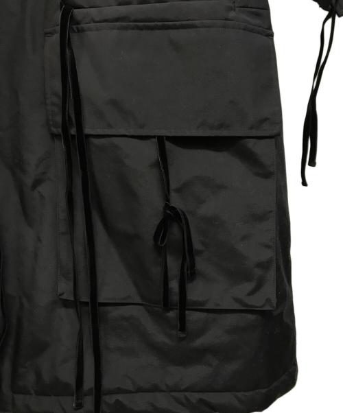 yoshio kubo（ヨシオクボ）yoshio kubo (ヨシオクボ) COMBO LONG COAT（コンボ ロング コート） ブラック サイズ:2の古着・服飾アイテム