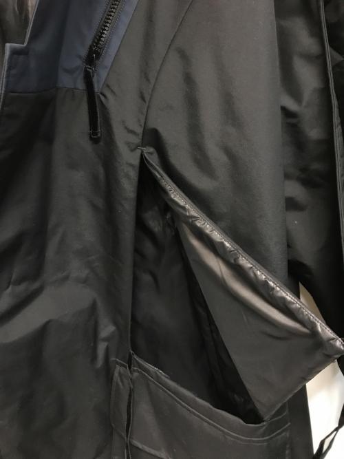 yoshio kubo（ヨシオクボ）yoshio kubo (ヨシオクボ) COMBO LONG COAT（コンボ ロング コート） ブラック サイズ:2の古着・服飾アイテム