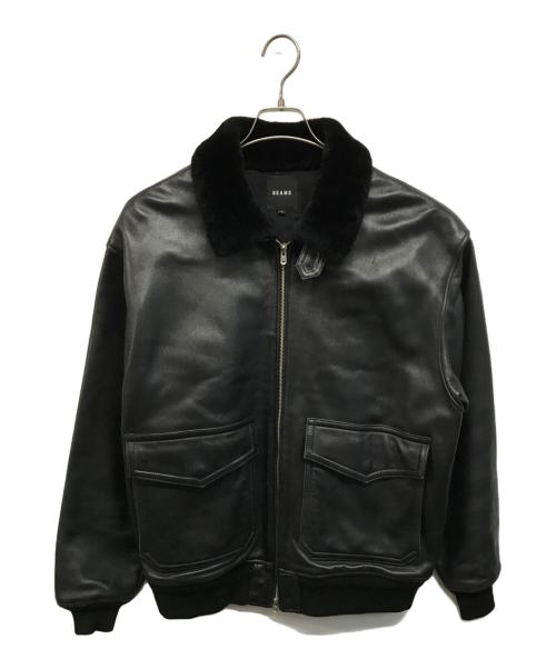 BEAMS（ビームス）BEAMS (ビームス) ビッグ G-1 フライトジャケット ブラック サイズ:Lの古着・服飾アイテム