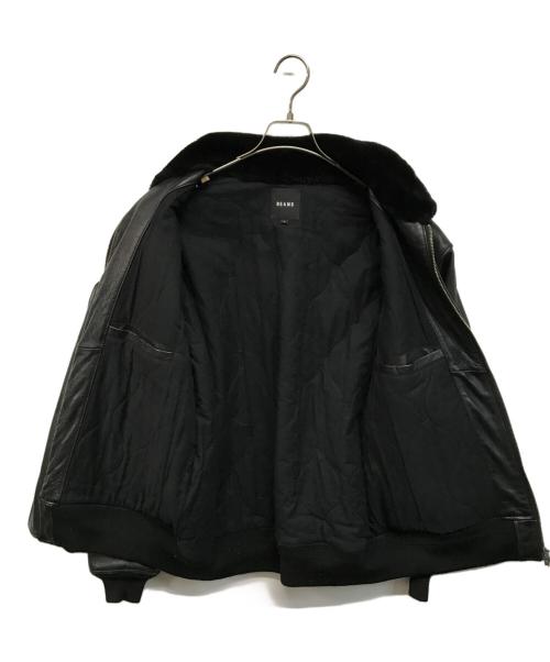 BEAMS（ビームス）BEAMS (ビームス) ビッグ G-1 フライトジャケット ブラック サイズ:Lの古着・服飾アイテム