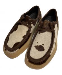 CLARKS×ZARA（クラークス×ザラ）の古着「ハラコモカシンシューズ」｜ブラウン