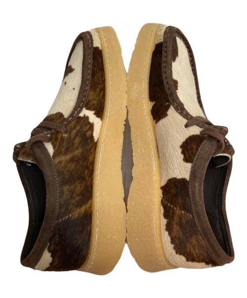 CLARKS（クラークス）CLARKS (クラークス) ZARA (ザラ) ハラコモカシンシューズ ブラウン サイズ:42の古着・服飾アイテム