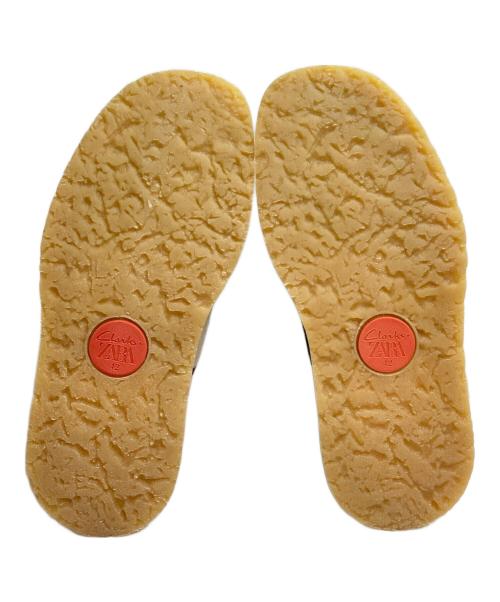 CLARKS（クラークス）CLARKS (クラークス) ZARA (ザラ) ハラコモカシンシューズ ブラウン サイズ:42の古着・服飾アイテム