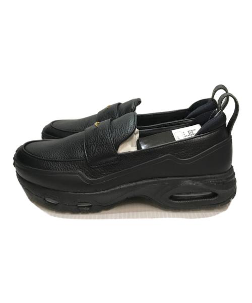 NIKE（ナイキ）NIKE (ナイキ) W AIR MAX PHENOMENA（エア マックス フェノメナ） ローファースニーカー ブラック×ゴールド サイズ:27.5の古着・服飾アイテム