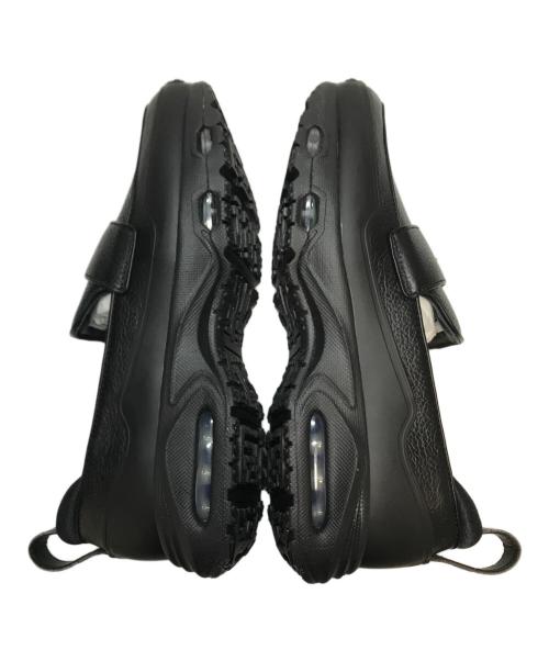 NIKE（ナイキ）NIKE (ナイキ) W AIR MAX PHENOMENA（エア マックス フェノメナ） ローファースニーカー ブラック×ゴールド サイズ:27.5の古着・服飾アイテム