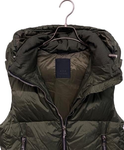TATRAS（タトラス）TATRAS (タトラス) melko ダウンベスト オリーブ サイズ:03の古着・服飾アイテム