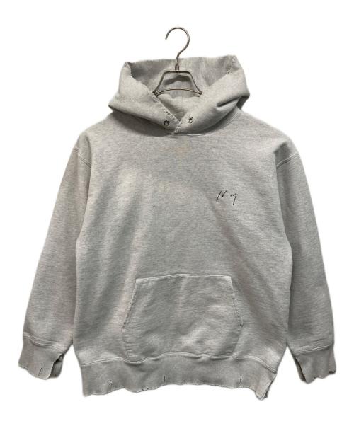 ANCELLM（アンセルム）ANCELLM (アンセルム) NEW YEAR SWEAT HOODIE（ニュー イヤー スウェット フーディー） グレー サイズ:OS（ONE SIZE)の古着・服飾アイテム