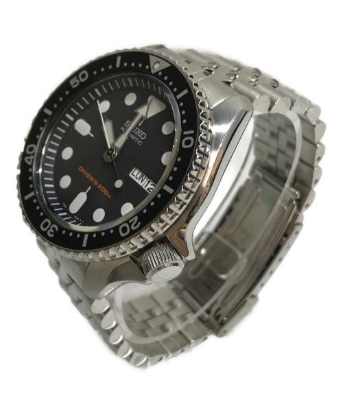 SEIKO（セイコー）SEIKO (セイコー) ダイバーズウォッチ ブラックの古着・服飾アイテム