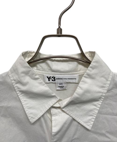 Y-3（ワイスリー）Y-3 (ワイスリー) YOHJI SHRT ART1 SHORT （ヨウジ シャツ アートワン ショート）バックロゴ 筆ロゴ ブラック サイズ:Mの古着・服飾アイテム