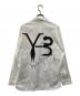 Y-3 (ワイスリー) YOHJI SHRT ART1 SHORT （ヨウジ シャツ アートワン ショート）バックロゴ 筆ロゴ ブラック サイズ:M：15000円