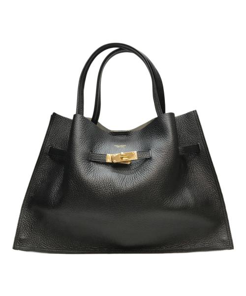 VIOLAd'ORO（ヴィオラドーロ）VIOLAd'ORO (ヴィオラドーロ) TRERO LARGE ハンドバッグ ブラック サイズ:Lサイズの古着・服飾アイテム