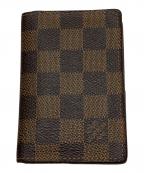 LOUIS VUITTONルイ ヴィトン）の古着「カードケース オーガナイザー・ドゥ・ポッシュ」｜ブラウン