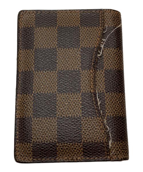 LOUIS VUITTON（ルイ ヴィトン）LOUIS VUITTON (ルイ ヴィトン) カードケース オーガナイザー・ドゥ・ポッシュ ブラウンの古着・服飾アイテム